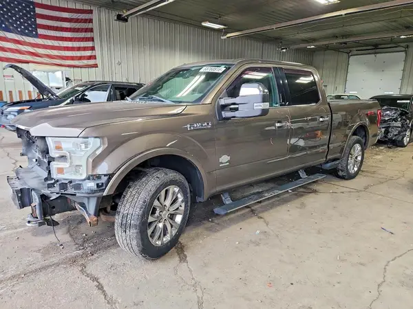 1FTFW1EG0GFC99016 — 2016 Ford F-150, Передняя часть (Front End), фото до ремонта