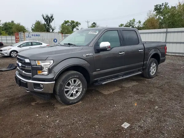 1FTEW1EP3GKD28009 — 2016 Ford F-150, Град (Hail), фото до ремонта