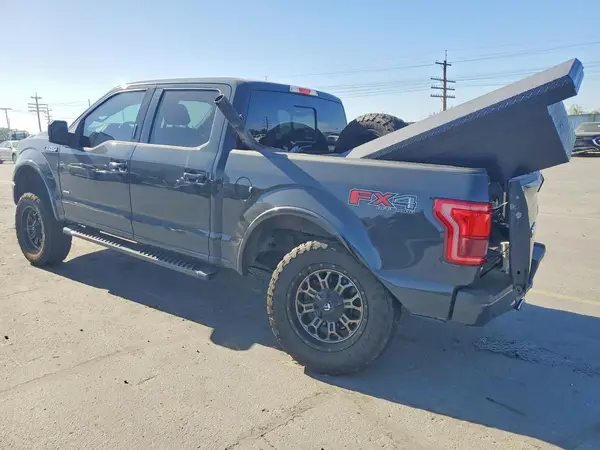 1FTEW1EG2GKE24598 — 2016 Ford F-150, фото 2 с аукциона Copart, Задняя часть
