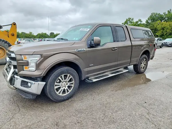 1FTEX1EP1GFA47896 — 2016 Ford F-150, Задняя часть (Rear End), фото до ремонта