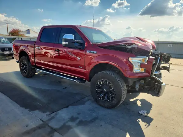 1FTEW1EG1GKE11437 — 2016 Ford F-150, фото 4 с аукциона Copart, Передняя часть