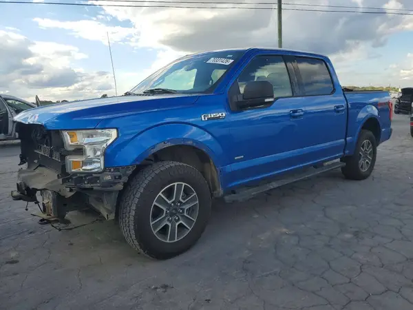 1FTEW1EP6GFC96701 — 2016 Ford F-150, Передняя часть (Front End), фото до ремонта