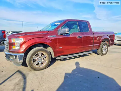 1FTEX1CP4GKF97300 — 2016 Ford F-150, Сторона, фото до ремонта