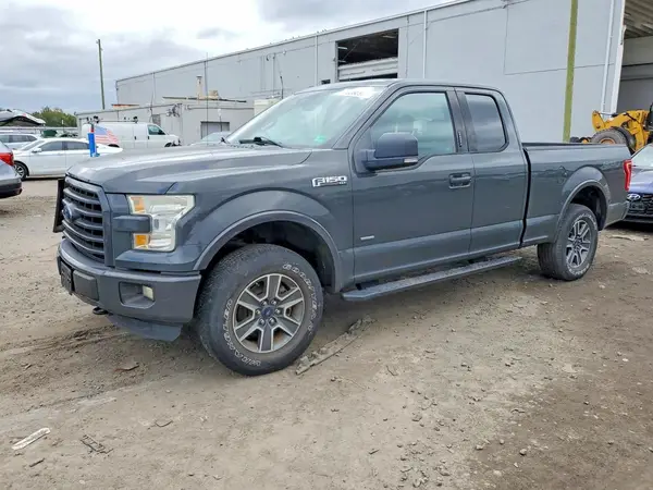 1FTEX1EP8GFA60483 — 2016 Ford F-150, Передняя часть (Front End), фото до ремонта