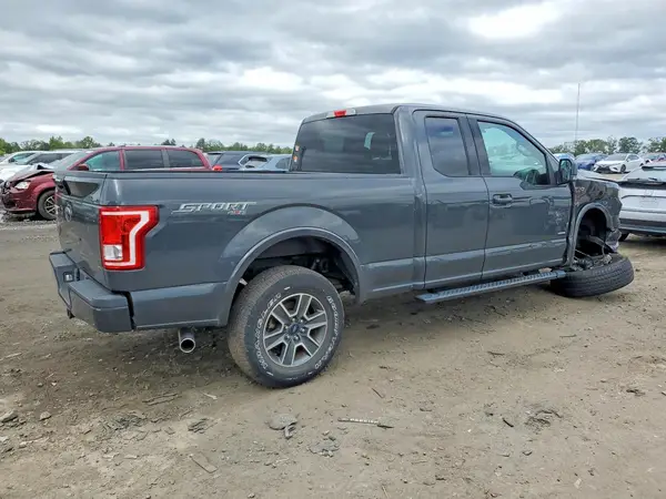 1FTEX1EP8GFA60483 — 2016 Ford F-150, фото 3 с аукциона Copart 07.10.2026, Передняя часть