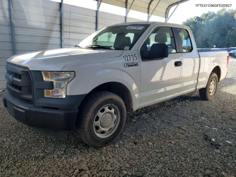 1FTEX1C86GFD20827 — 2016 Ford F-150, Механические повреждения, фото до ремонта