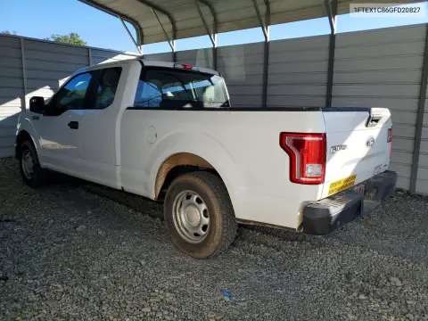 2016 Ford F150 Super Cab VIN 1FTEX1C86GFD20827 фото 2