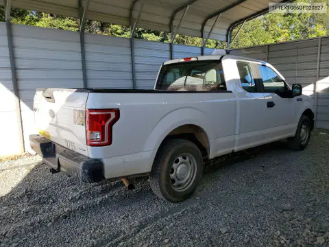 2016 Ford F150 Super Cab VIN 1FTEX1C86GFD20827 фото 3