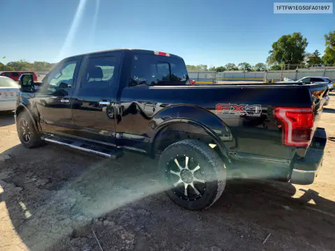 2016 Ford F150 Supercrew VIN 1FTFW1EG5GFA01897 фото 2
