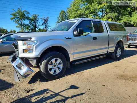 1FTFX1EG2GFC05733 — 2016 Ford F-150, Передняя часть, фото до ремонта