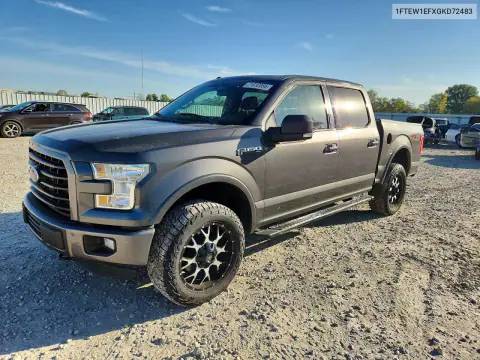 1FTEW1EFXGKD72483 — 2016 Ford F-150, Задняя часть, фото до ремонта