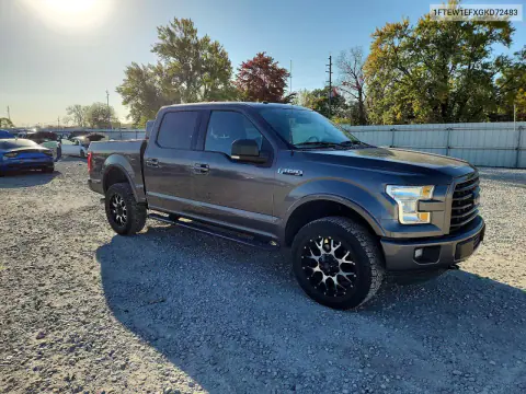 2016 Ford F150 Supercrew VIN 1FTEW1EFXGKD72483 фото 4
