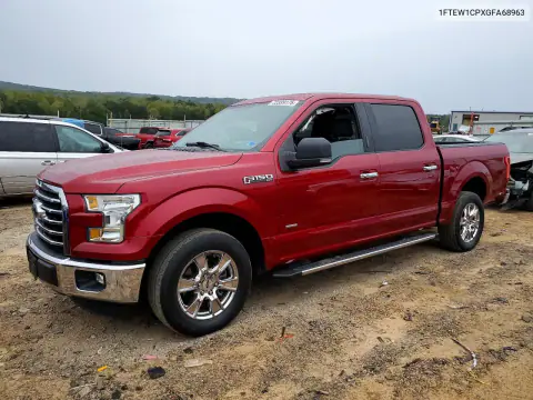 1FTEW1CPXGFA68963 — 2016 Ford F-150, Задняя часть, фото до ремонта