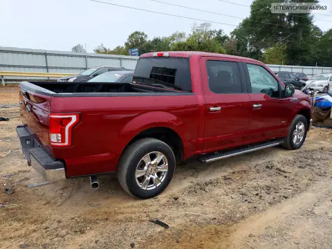 2016 Ford F150 Supercrew VIN 1FTEW1CPXGFA68963 фото 3