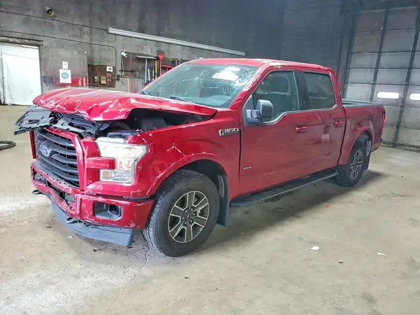 1FTEW1EP3HFC54682 — 2017 Ford F-150, Передняя часть (Front End), фото до ремонта