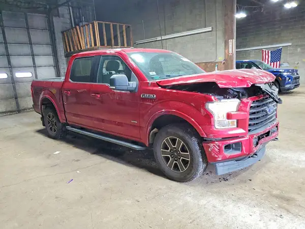 1FTEW1EP3HFC54682 — 2017 Ford F-150, фото 4 с аукциона Copart, Передняя часть