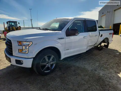 1FTEW1EG5HKE00622 — 2017 Ford F-150, Сторона, фото до ремонта