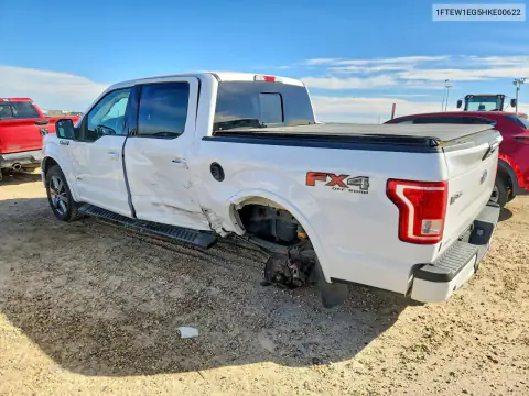 1FTEW1EG5HKE00622 — 2017 Ford F-150, фото 2 с аукциона Copart 15.10.2026, Боковая часть