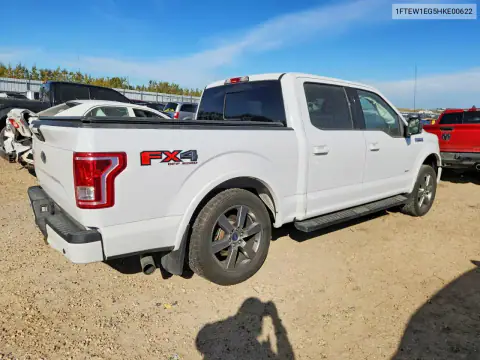 1FTEW1EG5HKE00622 — 2017 Ford F-150, фото 3 с аукциона Copart 15.10.2026, Боковая часть
