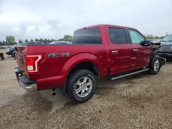 1FTEW1EG1HFA72432 — 2017 Ford F-150, фото 3 с аукциона Copart 13.10.2026, Передняя часть