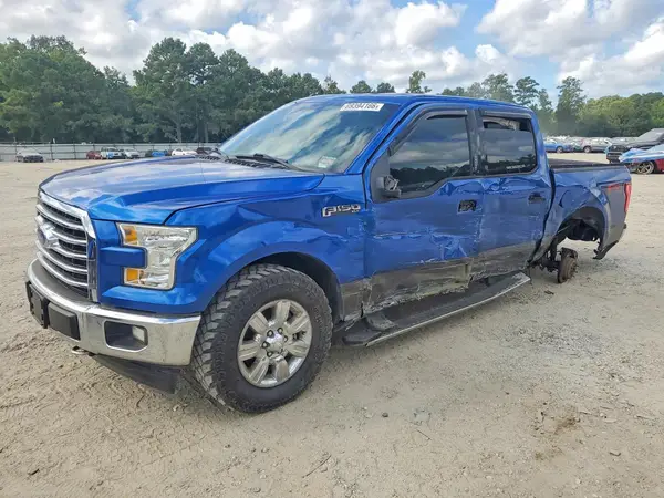 1FTEW1EF8HFA30461 — 2017 Ford F-150, Боковая часть (Side), фото до ремонта