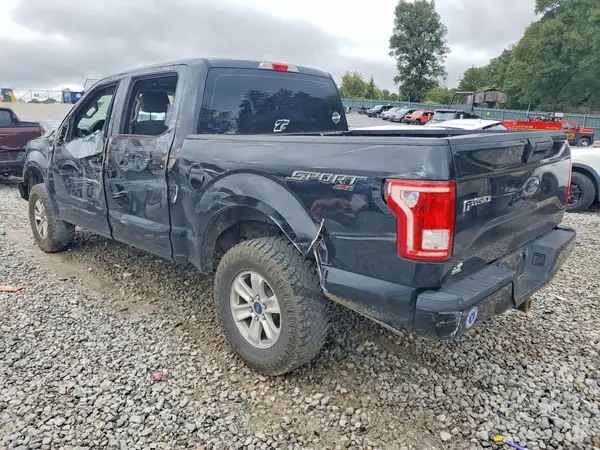 1FTEW1EF5HKD22673 — 2017 Ford F-150, фото 2 с аукциона Copart 01.10.2026, Боковая часть