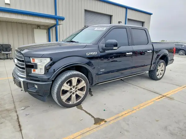 1FTEW1EG0HFB75423 — 2017 Ford F-150, Град (Hail), фото до ремонта