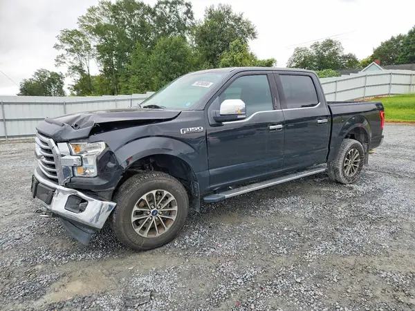 1FTEW1EF9HKC61568 — 2017 Ford F-150, Передняя часть (Front End), фото до ремонта