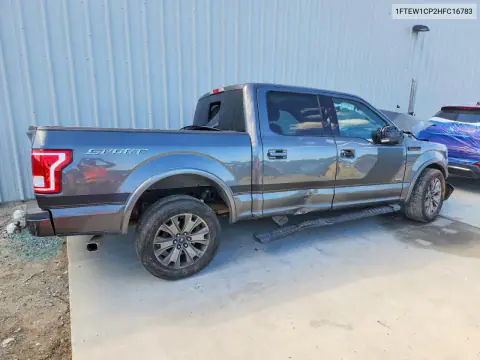 2017 Ford F150 Supercrew VIN 1FTEW1CP2HFC16783 фото 3