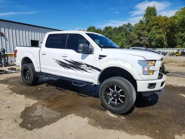 1FTEW1EF7HKC22056 — 2017 Ford F-150, фото 4 с аукциона Copart, Передняя часть