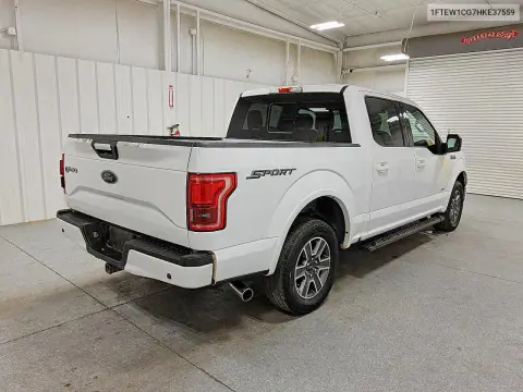 2017 Ford F150 Supercrew VIN 1FTEW1CG7HKE37559 фото 3