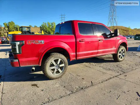 2017 Ford F150 Supercrew VIN 1FTEW1EG2HKD71516 фото 3