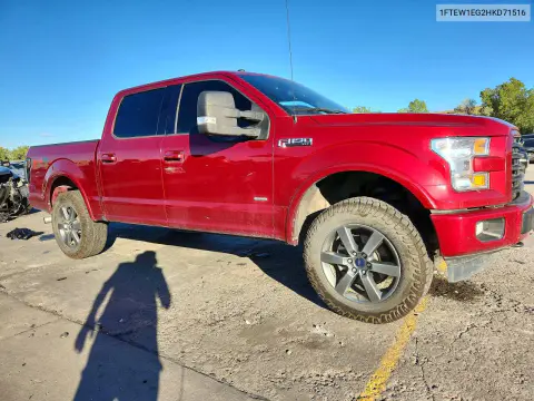 2017 Ford F150 Supercrew VIN 1FTEW1EG2HKD71516 фото 4