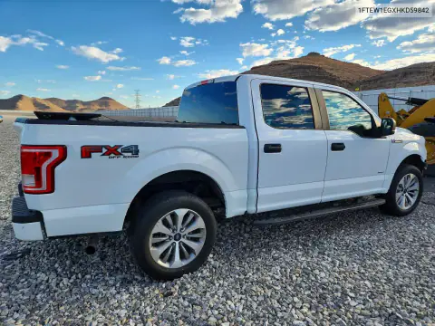 1FTEW1EGXHKD59842 — 2017 Ford F-150, фото 3 с аукциона Copart, Передняя часть
