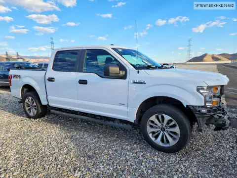 1FTEW1EGXHKD59842 — 2017 Ford F-150, фото 4 с аукциона Copart, Передняя часть