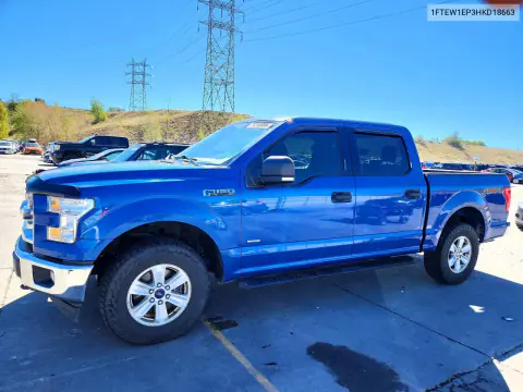 1FTEW1EP3HKD18663 — 2017 Ford F-150, Сторона, фото до ремонта