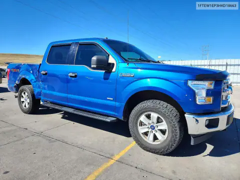 2017 Ford F150 Supercrew VIN 1FTEW1EP3HKD18663 фото 4