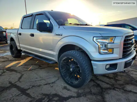 1FTEW1EP1HFA51726 — 2017 Ford F-150, фото 4 с аукциона Copart, Задняя часть