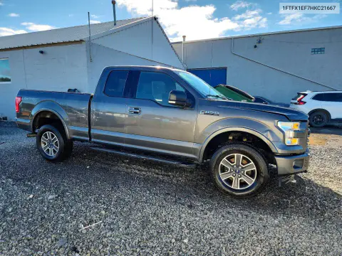 2017 Ford F150 Super Cab VIN 1FTFX1EF7HKC21667 фото 4