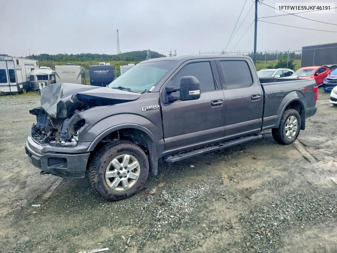 2018 Ford F150 Supercrew VIN 1FTFW1E59JKF46191 фото 1