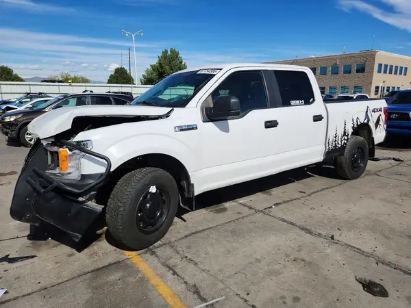 1FTFW1E54JFC47930 — 2018 Ford F-150, Передняя часть (Front End), фото до ремонта