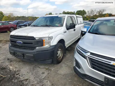 1FTEX1CB8JKD59378 — 2018 Ford F-150, Боковая часть, фото до ремонта