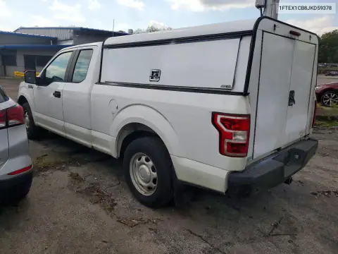1FTEX1CB8JKD59378 — 2018 Ford F-150, фото 2 с аукциона Copart 15.10.2026, Боковая часть