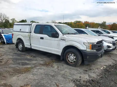1FTEX1CB8JKD59378 — 2018 Ford F-150, фото 4 с аукциона Copart 15.10.2026, Боковая часть