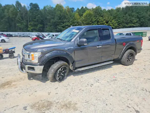 1FTFX1E50JFA79765 — 2018 Ford F-150, Сторона, фото до ремонта
