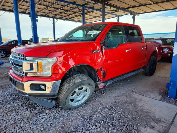 1FTEW1EGXJFD44045 — 2018 Ford F-150, Передняя часть (Front End), фото до ремонта