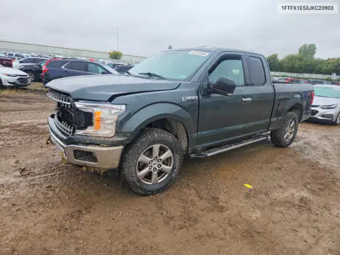 2018 Ford F150 Super Cab VIN 1FTFX1E53JKC20903 фото 1
