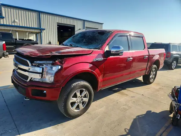 1FTEW1EG0JFE13986 — 2018 Ford F-150, Передняя часть (Front End), фото до ремонта