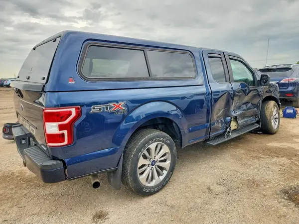 1FTEX1EP1JKD51180 — 2018 Ford F-150, фото 3 с аукциона Copart, Боковая часть