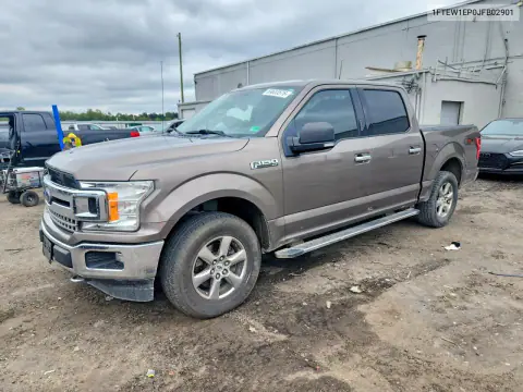 2018 Ford F150 Supercrew VIN 1FTEW1EP0JFB02901 фото 1